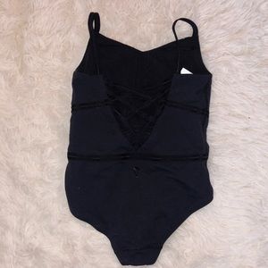 Ivivva Girls Black Leotard